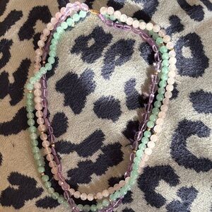 Elegant Multi-Color Beaded Necklace